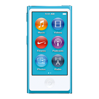 Apple第7世代 iPod nano 16GB スレート MD481J