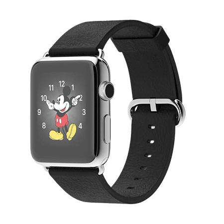 Apple Watch 42mmステンレススチールケースとブラッククラシックバックル MJ3X2J/A