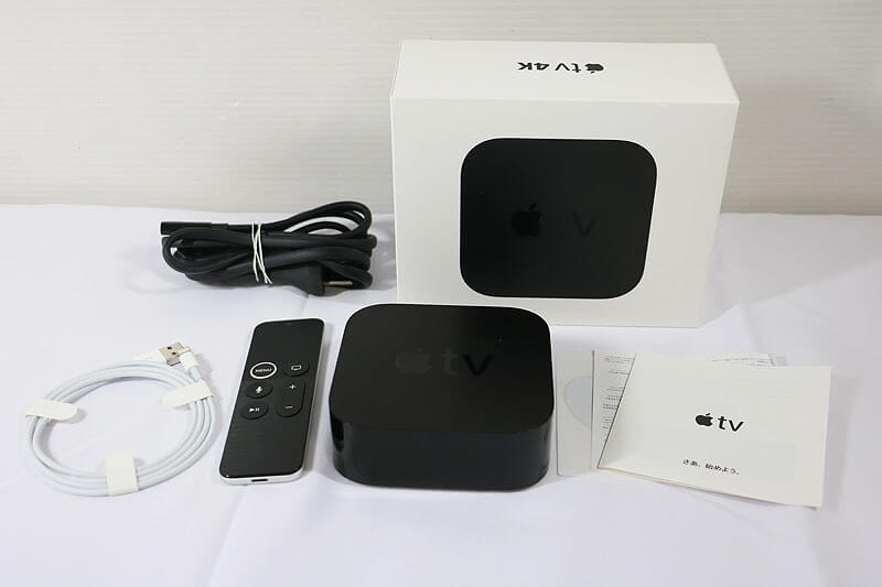 《買取実績》Apple Apple TV 第4世代 64GB MP7P2J/A 付属品完備｜中古買取価格11,000円 i.LINK
