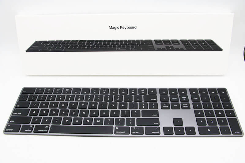 Apple Magic Keyboard テンキー付き MRMH2LL/A US スペースグレイ｜中古買取価格5,500円