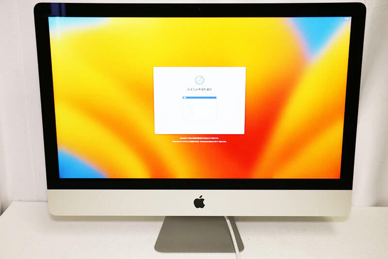 Apple  iMac Retina 5K 27-inch 2017 3.4GHz i5/24GB/SSD 512GB｜中古買取価格51,000円