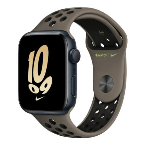 Apple Watch SE（第2世代）GPSモデル 44mm ミッドナイトアルミニウムケース/Nikeスポーツバンド