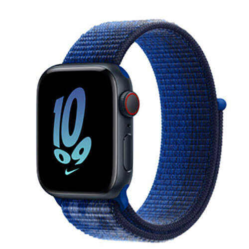 Apple Watch SE（第2世代）GPS+Cellularモデル 40mm ミッドナイトアルミニウムケース/Nikeスポーツループ
