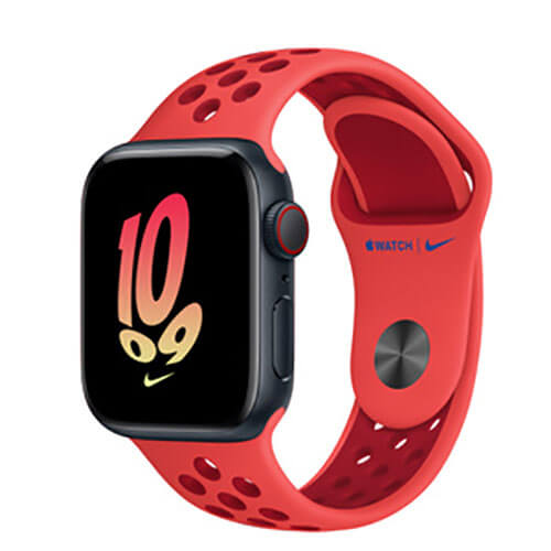 Apple Watch SE（第2世代）GPS+Cellularモデル 40mm ミッドナイトアルミニウムケース/Nikeスポーツバンド