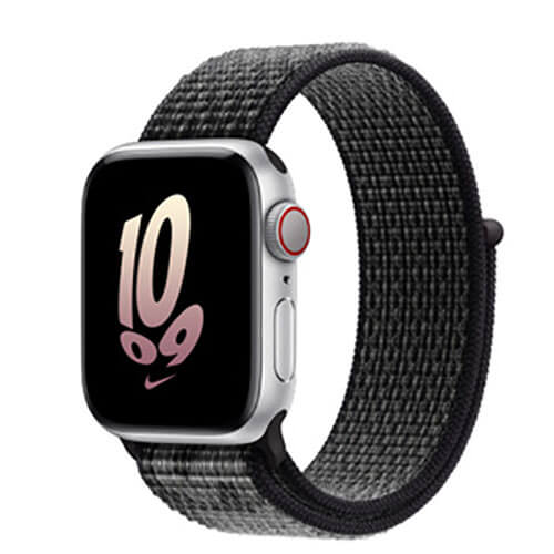 Apple Watch SE（第2世代）GPS+Cellularモデル 40mm シルバーアルミニウムケース/Nikeスポーツループ