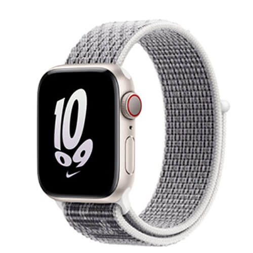 Apple Watch SE（第2世代）GPS+Cellularモデル 40mm スターライトアルミニウムケース/Nikeスポーツループ