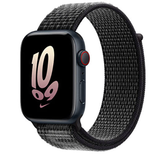 Apple Watch SE（第2世代）GPS+Cellularモデル 44mm ミッドナイトアルミニウムケース/Nikeスポーツループ