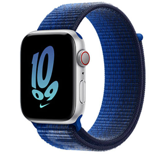 Apple Watch SE（第2世代）GPS+Cellularモデル 44mm シルバーアルミニウムケース/Nikeスポーツループ