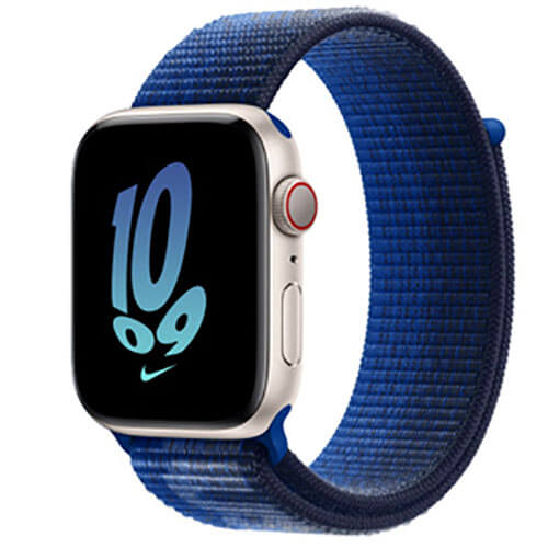 Apple Watch SE（第2世代）GPS+Cellularモデル 44mm スターライトアルミニウムケース/Nikeスポーツループ