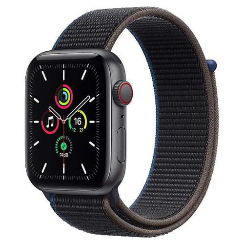 Apple Watch SE（第1世代）GPS+Cellularモデル 44mm スペースグレイアルミニウムケース/スポーツループ