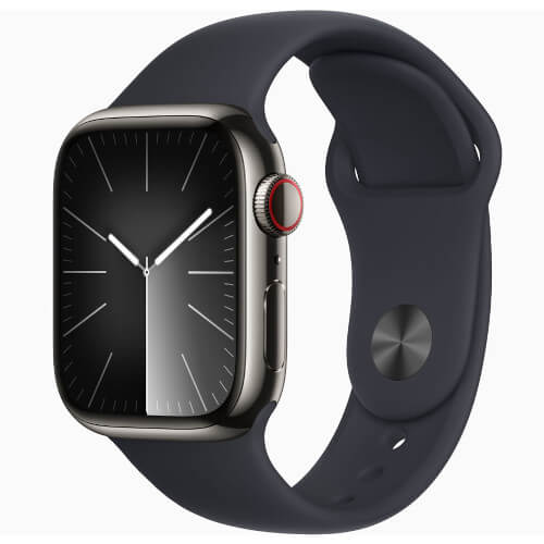 Apple Watch Series 9 GPS+Cellularモデル 41mm ステンレススチールケース/スポーツバンド M/L