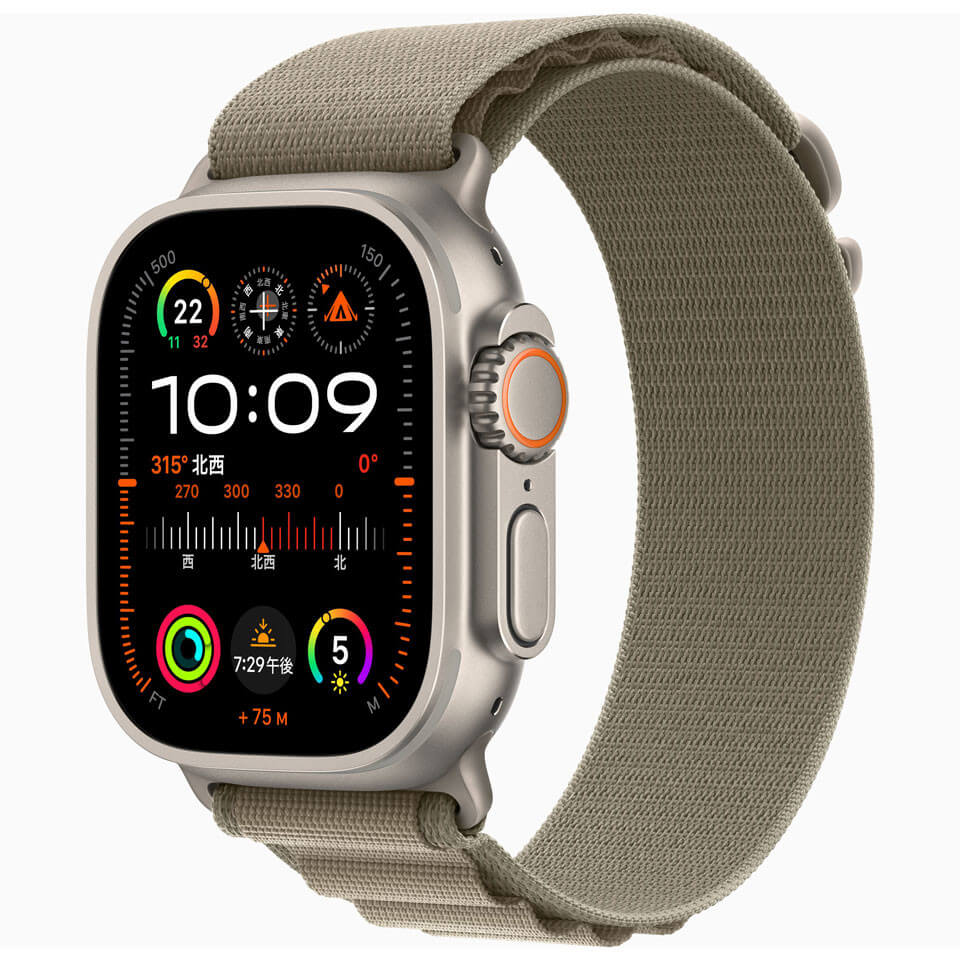 Apple Watch Ultra 2 GPS+Cellularモデル 49mm アルパインループ M