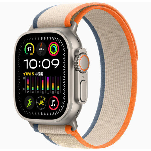 Apple Watch Ultra 2 GPS+Cellularモデル 49mm トレイルループ M/L