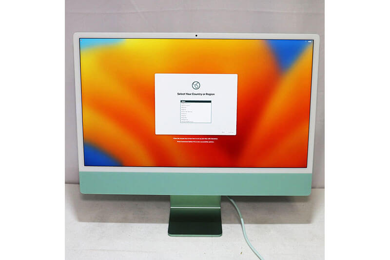 Apple iMac 2021 CTOモデル 24インチ M1/16GB/SSD 1TB｜中古買取価格125,000円