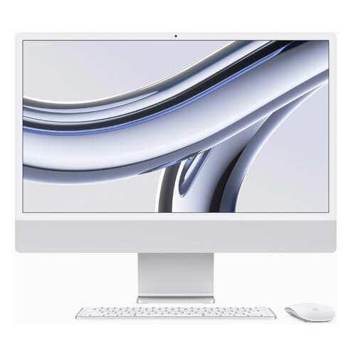 iMac (24-inch, M3, 8GB, 256GB, 2023) MQRJ3J/A シルバー