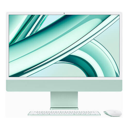 iMac (24-inch, M3, 8GB, 256GB, 2023) MQRN3J/A グリーン