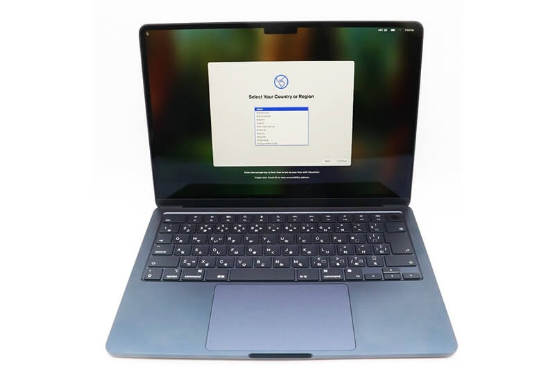 Apple MacBook Air M2 2022 MLY43J/A ミッドナイト 8GB/SSD 512GB｜中古買取価格62,000円