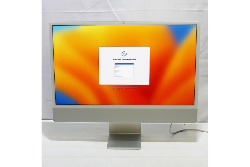 Apple iMac 24インチ M1 2021 MJ553J/A シルバー 16GB/SSD 1TB｜中古買取価格65,000円