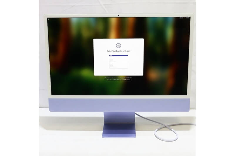 Apple iMac 24インチ M1 2021 パープル 16GB/SSD 1TB|中古買取価格65,000円