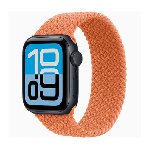 Apple Watch SE3 GPS+Cellularモデル 40mm ミッドナイトケース/ブレイデッドソロループ