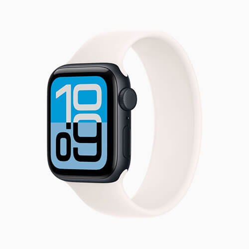 Apple Watch SE3 GPS+Cellularモデル 40mm ミッドナイトケース/ソロループ