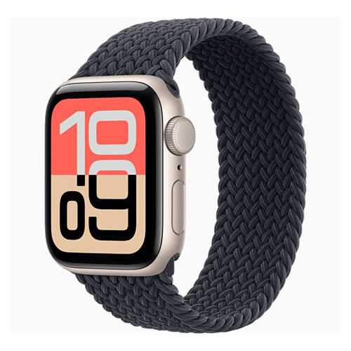 Apple Watch SE3 GPSモデル 40mm スターライトケース/ブレイデッドソロループ