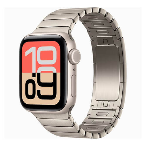 Apple Watch SE3 GPSモデル 40mm スターライトケース/リンクブレスレット