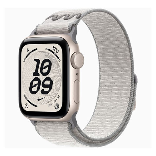 Apple Watch SE3 GPS+Cellularモデル 40mm スターライトケース/Nikeスポーツループ