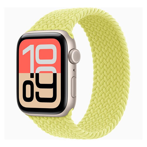 Apple Watch SE3 GPS+Cellularモデル 44mm スターライトケース/ブレイデッドソロループ